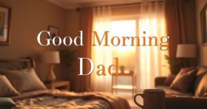 25+ Good Morning Messages for Dad