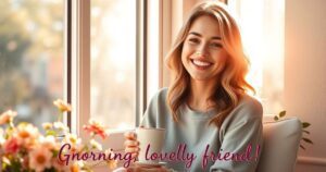 35+ Good Morning Messages for a Female Friend