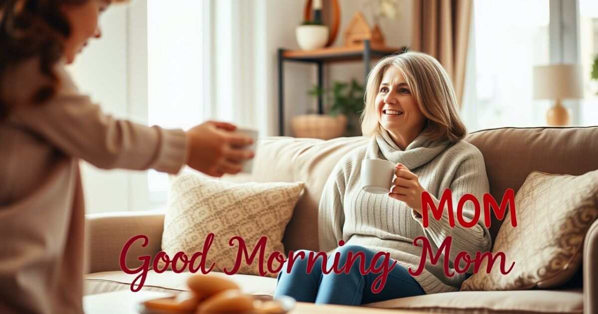 Good Morning Mom Messages, and Quotes