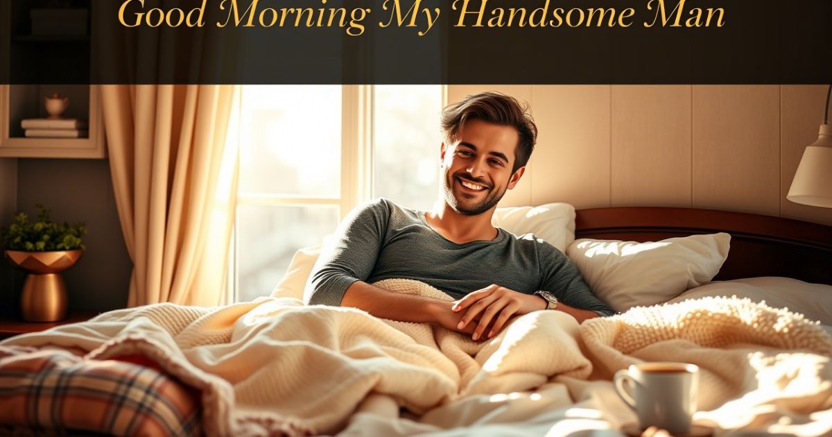 good-morning-my-handsome-man Good Morning My Handsome Man