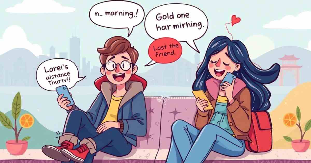 long-distance-funny-good-morning-messages-for-friends (1) Long Distance Funny Good Morning Messages for Friends