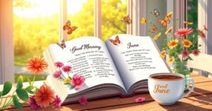 40 + Good Morning June Quotes to Brighten Your Day