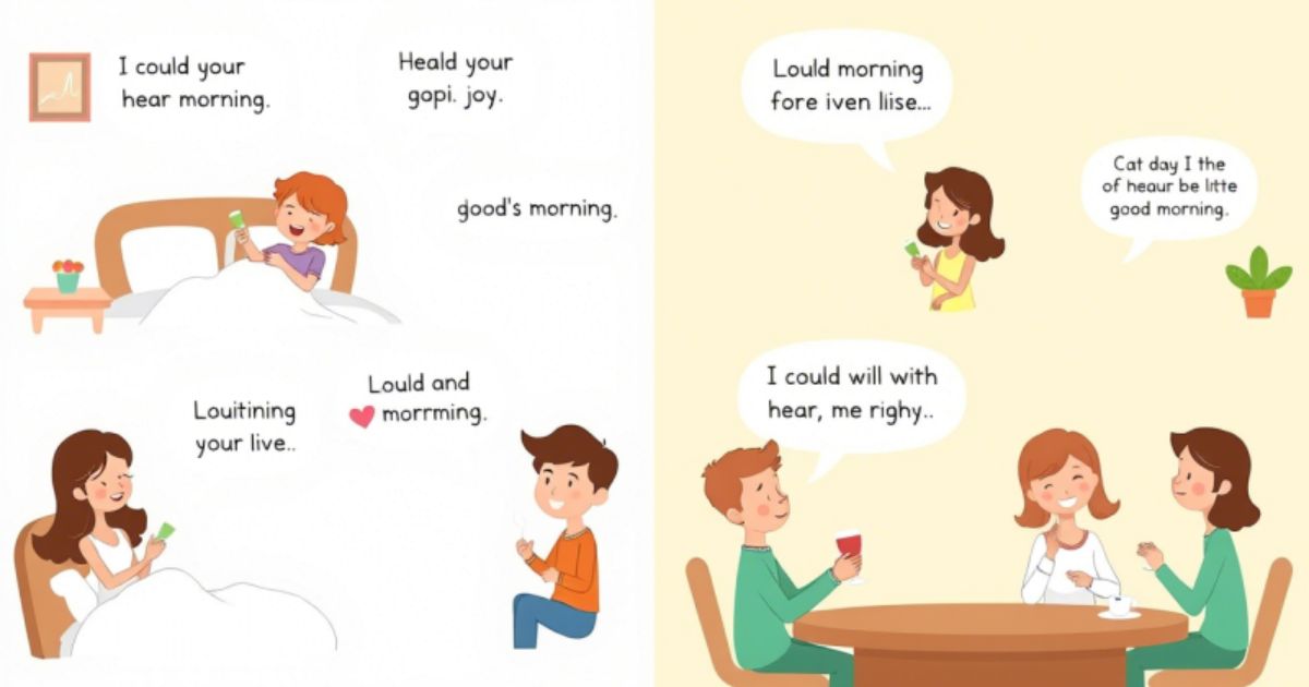 50+ Cute & Funny Good Morning Texts for Him