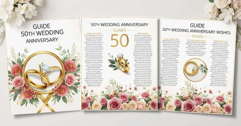 50th Wedding Anniversary Wishes: Complete Guide with 150+ Golden Messages