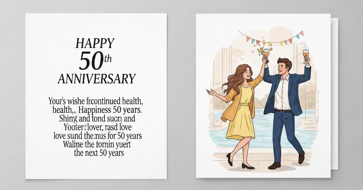50th wedding anniversary wishes
