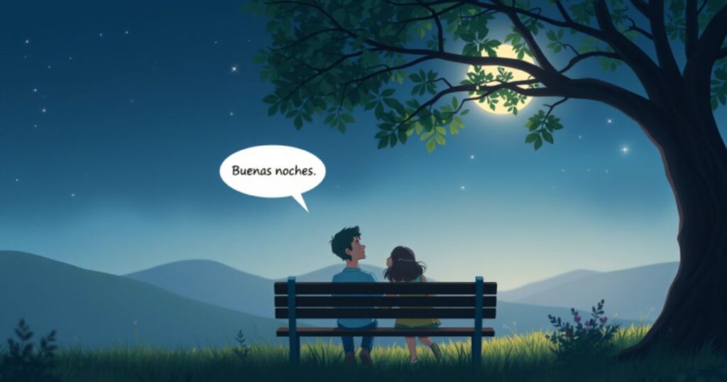 Buenas noches: Good evening or good night?