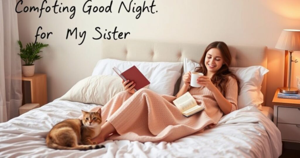 Comforting GoodNight Message for My Sister