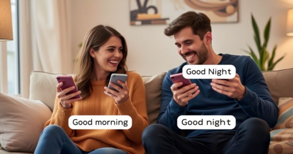Funny Good Morning and Good Night Messages for Him or Her