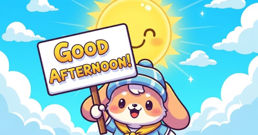 Good Afternoon Message For Him