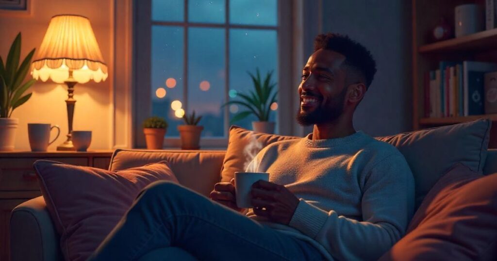 Good Evening Message for Him After Work