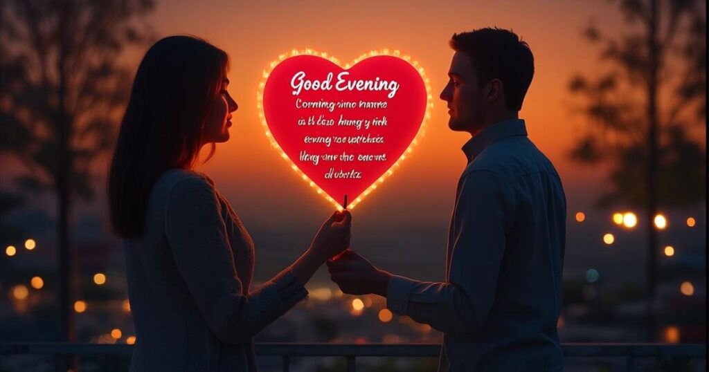 Good Evening Message for Him Long Distance