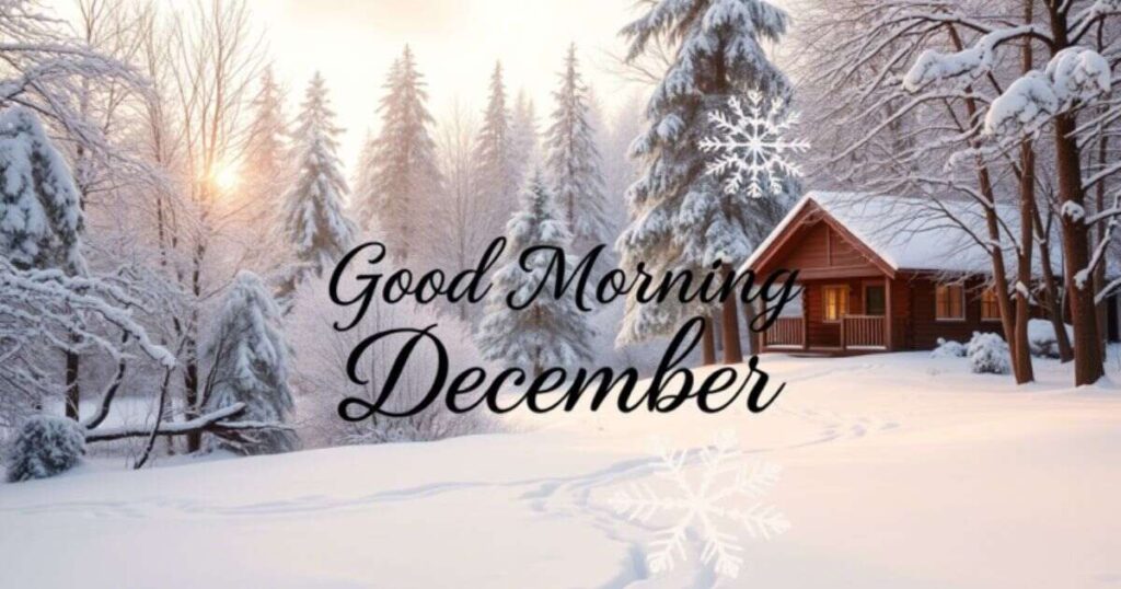 Good Morning December Quotes