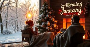 Good Morning January: Warm Wishes to Start Your Winter