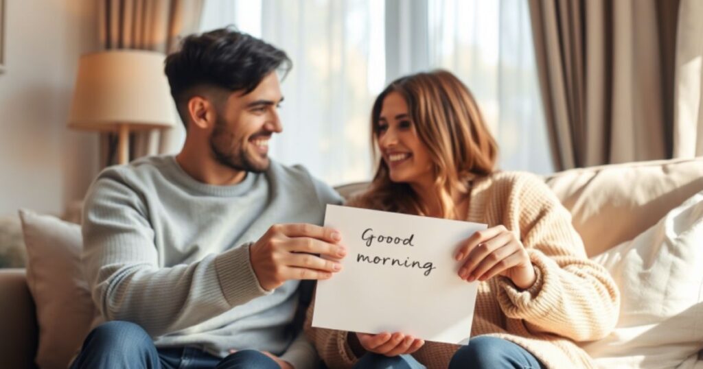 Good Morning Messages for Him That Touch the Heart