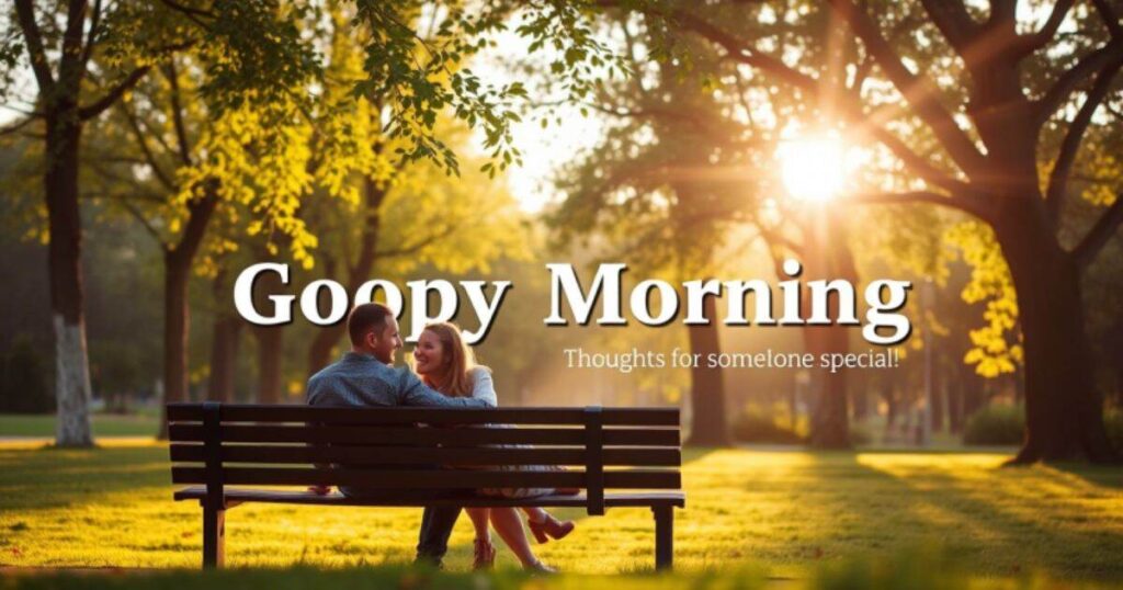 Good Morning Thoughts for Someone Special