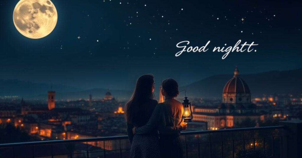 Good Night Message to My Love Far Away