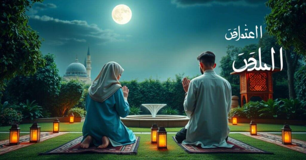 Good Night Prayer for My Love in Islam