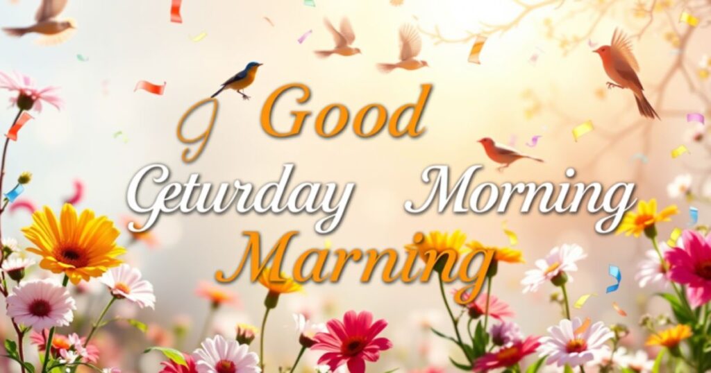 Good Saturday Morning Wishes