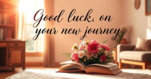 goodluck on your new journey