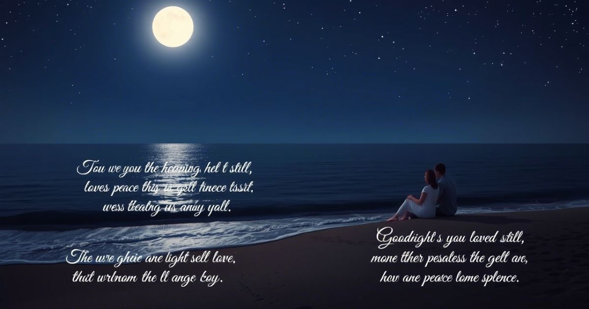 Heart Touching Good Night Quotes to Share Love, Peace