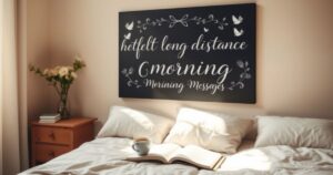 Heartfelt Long Distance Good Morning Messages