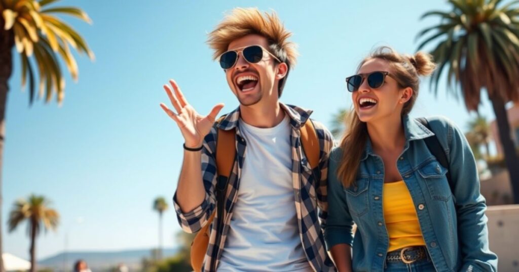 Funny Messages About Your Best Friend Being the Craziest in California