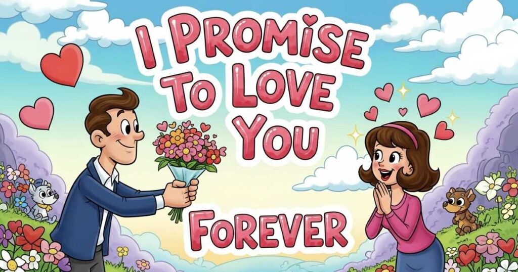 I Promise To Love You Forever Message for Her
