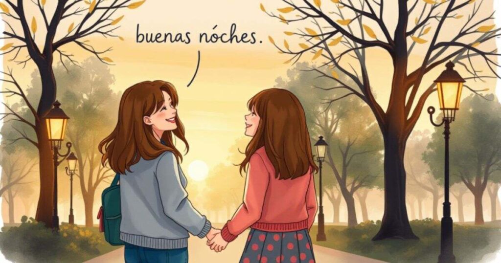 Is ‘buenas noches’ a greeting or a goodbye?