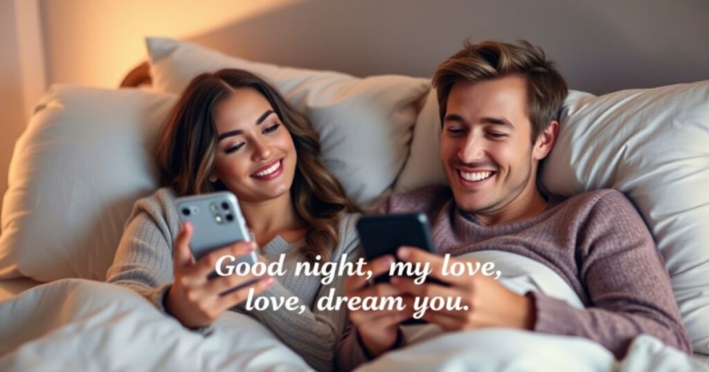Long Distance Good Night Messages to My Soulmate