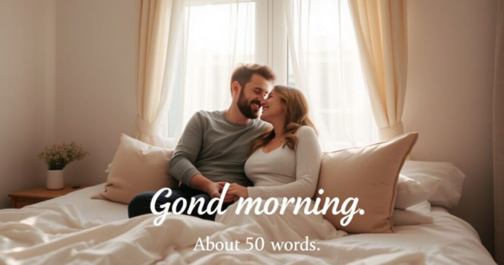 Long Good Morning Messages for Him That Touch the Heart