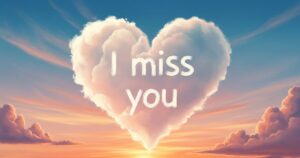 missing you message for him