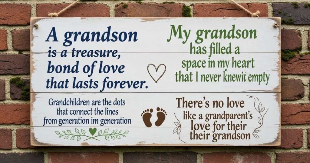 Quotes About Grandson From Grandparents