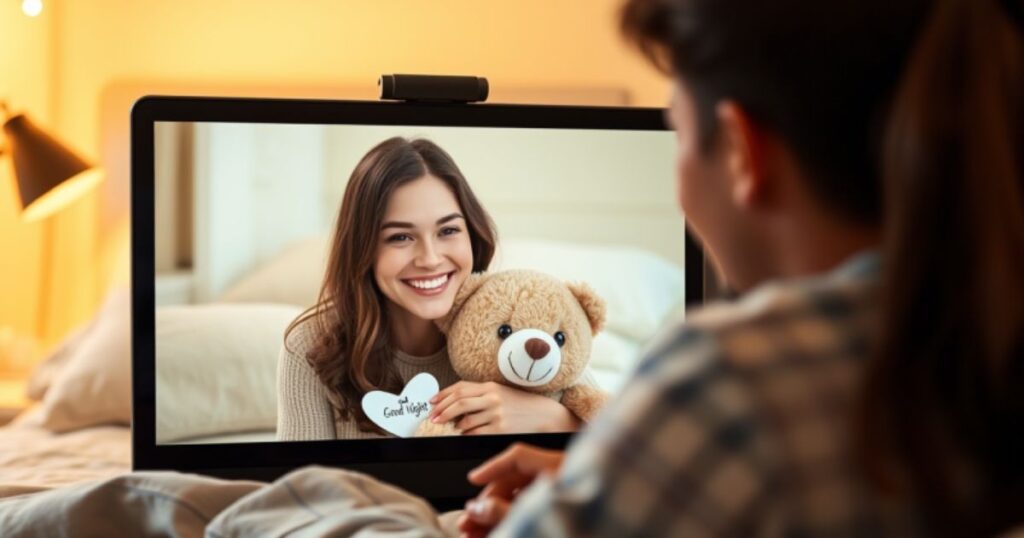 Romantic Good Night Message for Long Distance Relationship