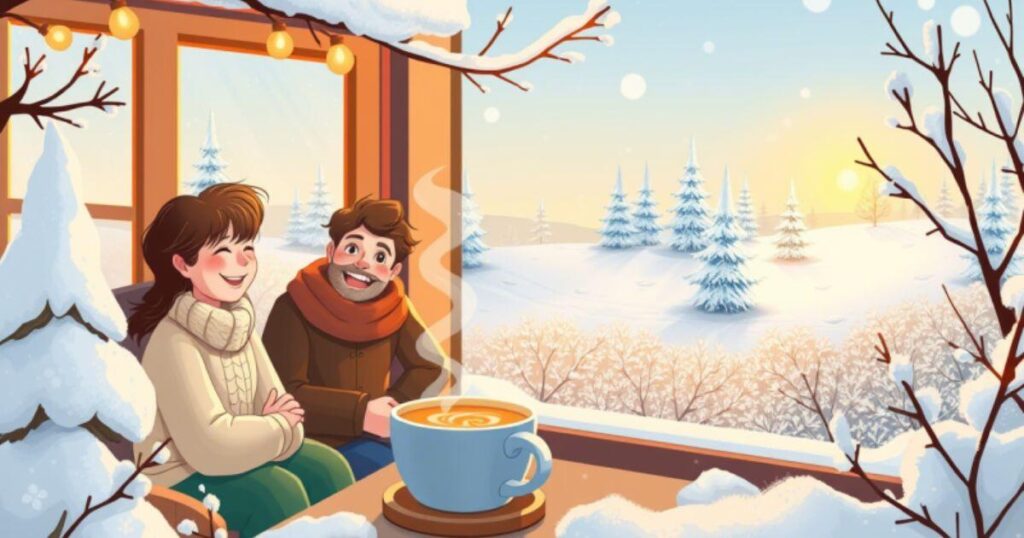 Short messages Good Morning Winter for WhatsApp