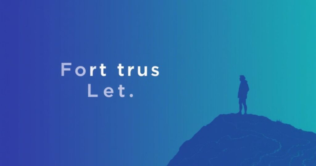 Short Trust and Believe Messages