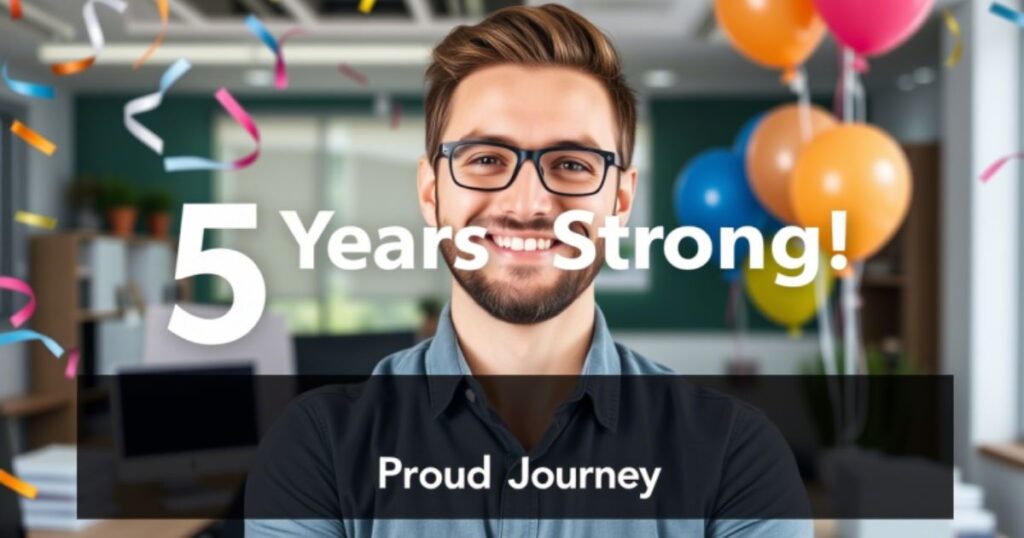 Short Work Anniversary Quotes for Myself