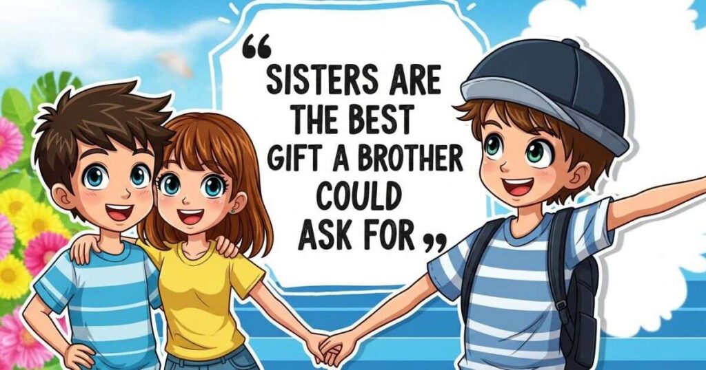 Sister with Brother Quotes