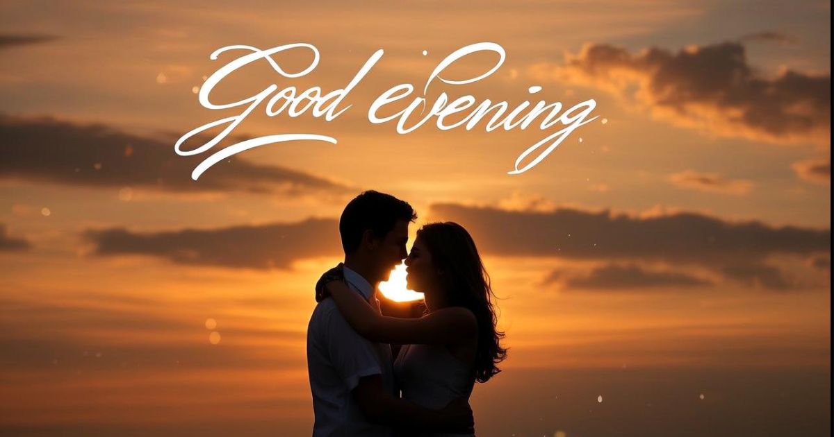 Sweet Good Evening Message for my Wife