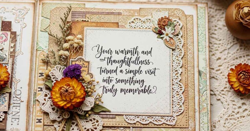 Thank You for Having Us Messages