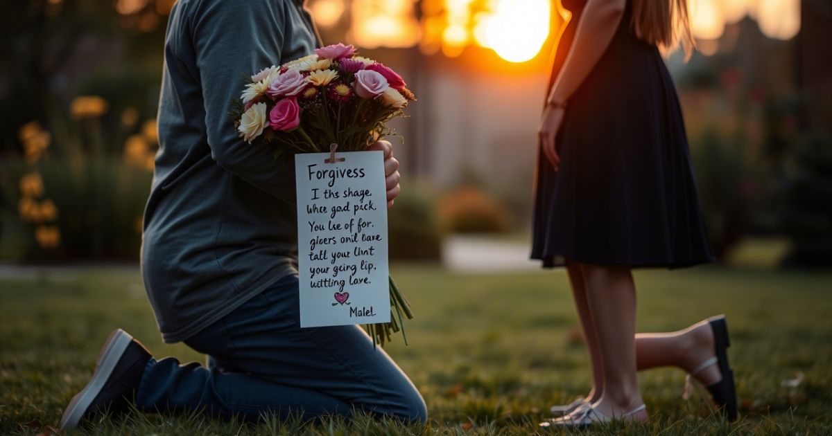Thoughtful Thoughtful Apology message for Her Heart Back