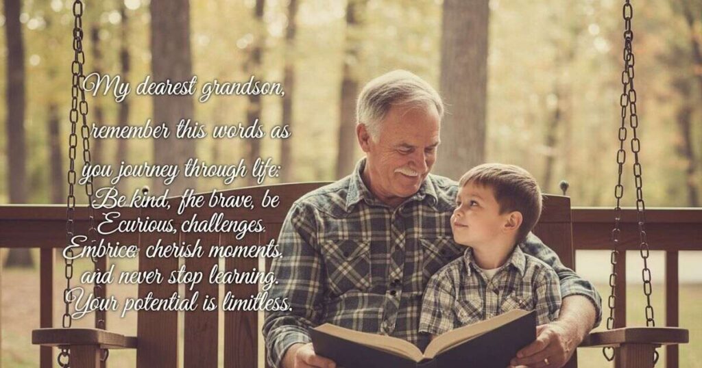 Words of Wisdom for Grandson Quotes