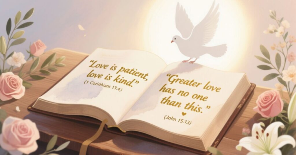 Bible quotes about love 
