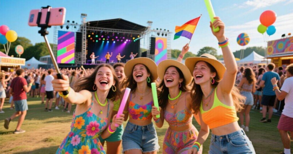 Coachella Instagram Captions for Selfies