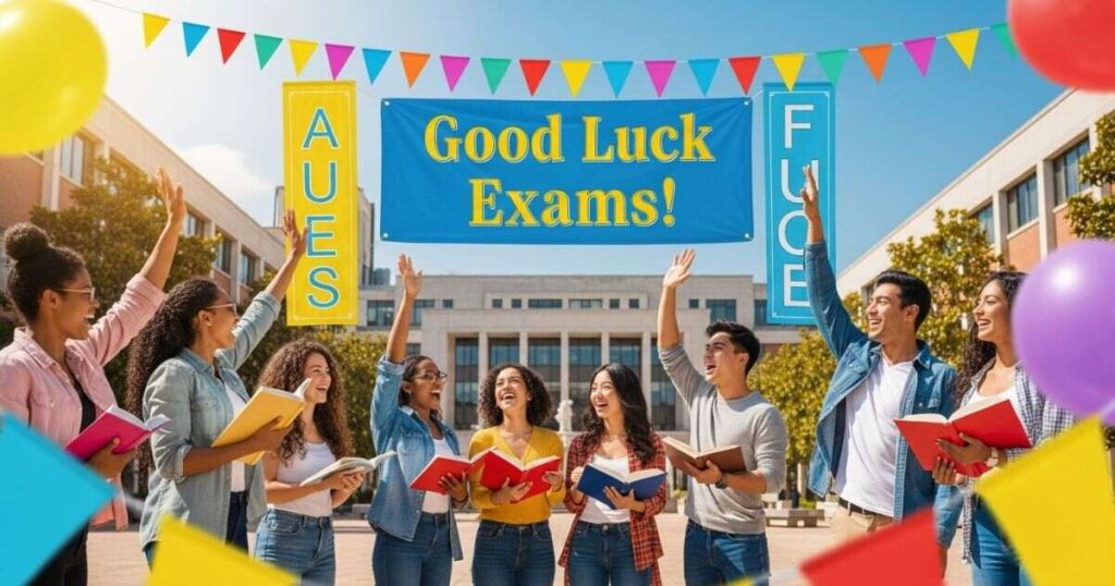 Good luck exam wishes