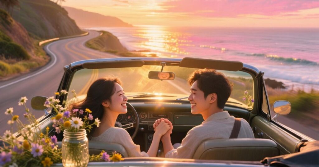 Happy Journey Wishes and Captions for Instagram for Romantic Couple