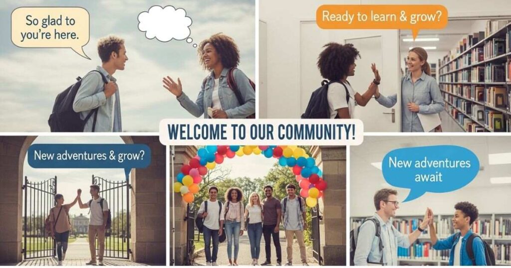 Short Welcome Messages to Students