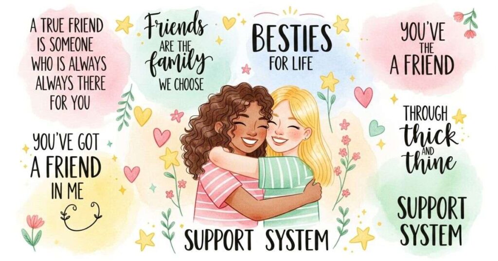 Supportive Best Friend Quotes