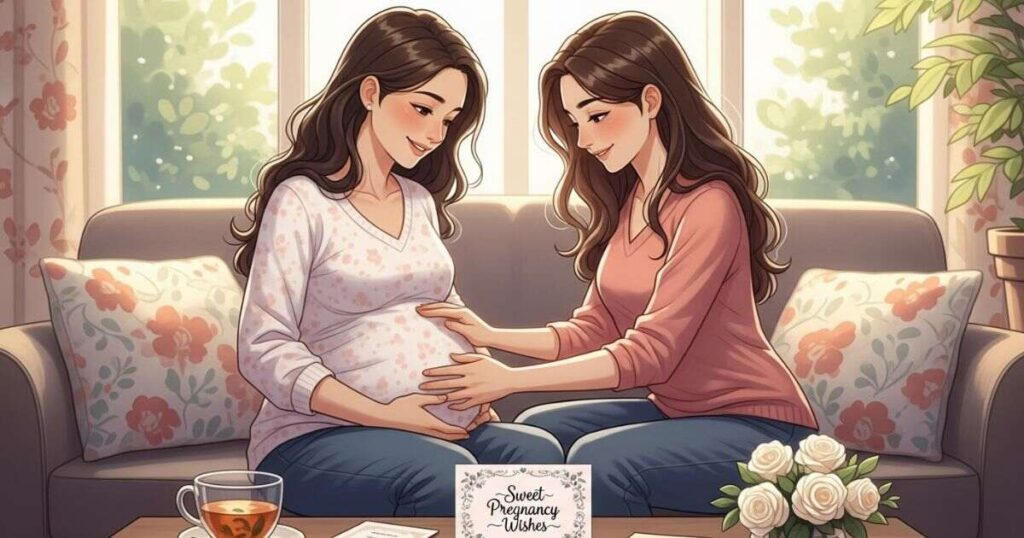 Sweet Pregnancy Wishes for Sister