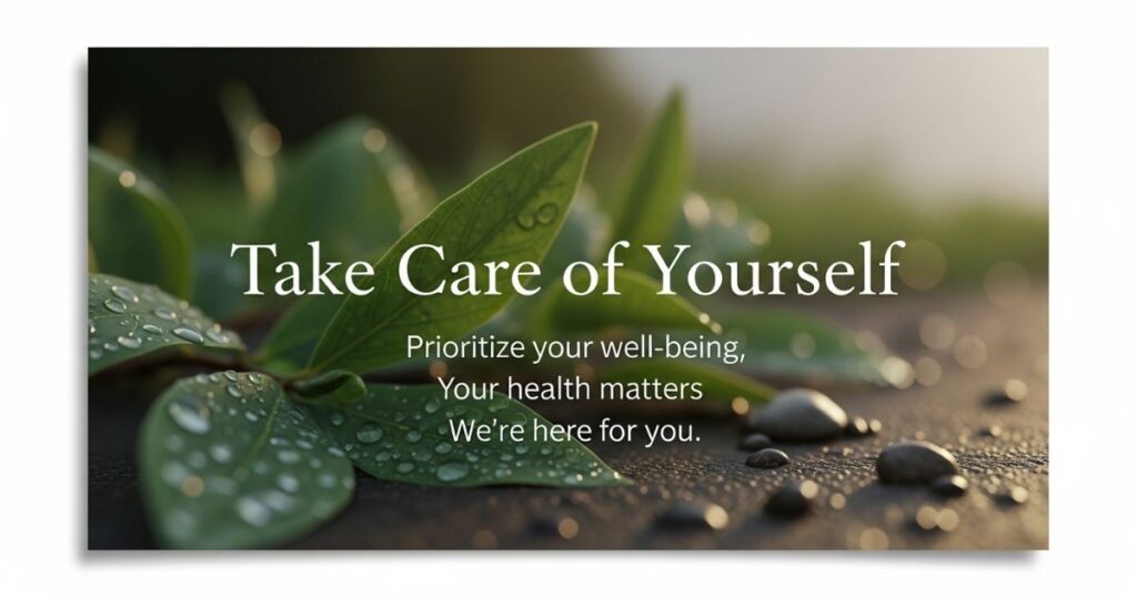 Take Care of Yourself Messages for Him