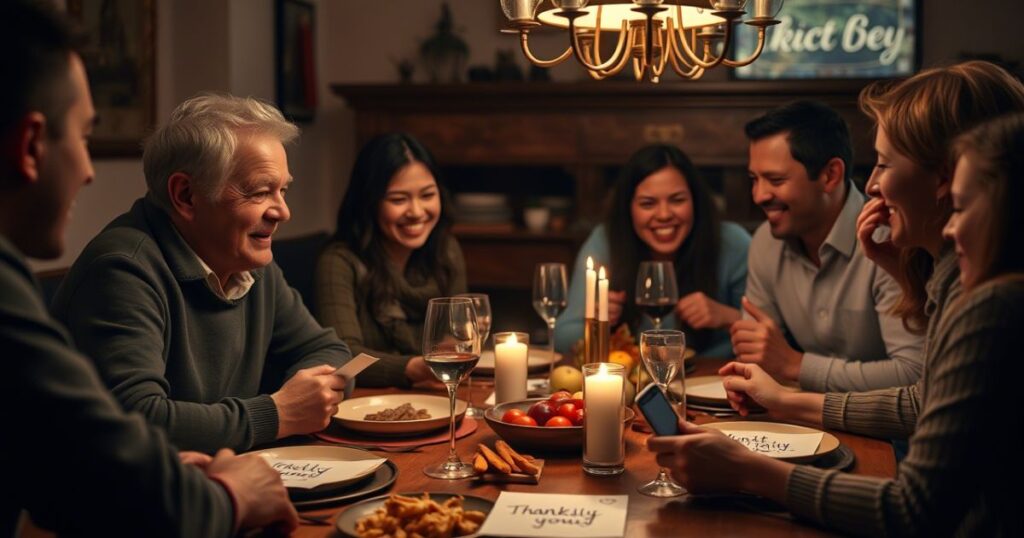 Thank You Messages for Family Dinners
